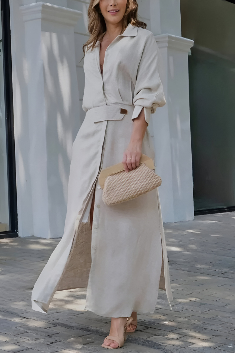 Sophia Elegant & Minimalist Wrap Dress