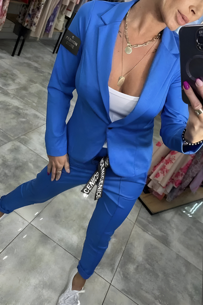 Mirella Stylish Two-Piece Blazer Suit with Pants ✨