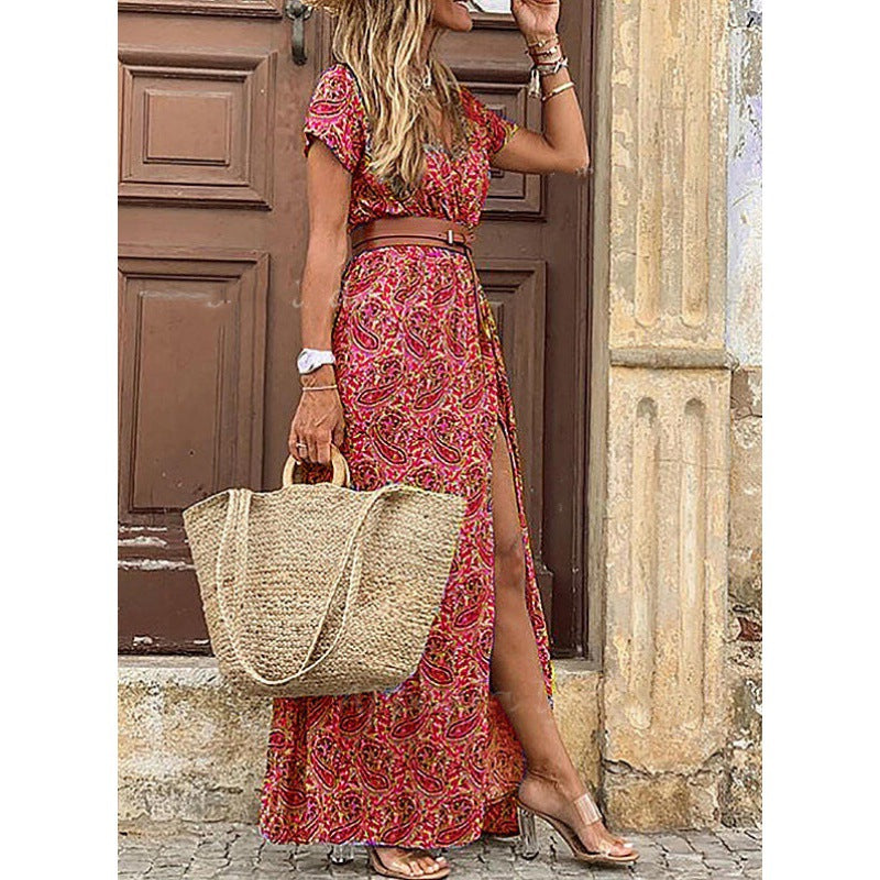 Amara™ | Elegant Bohemian Maxi Dress