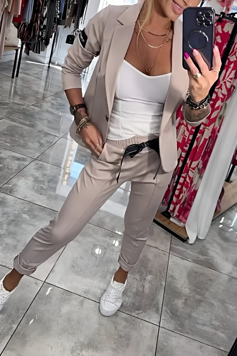 Mirella Stylish Two-Piece Blazer Suit with Pants ✨