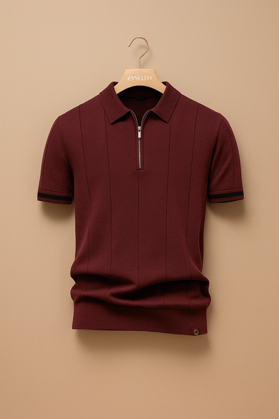 Monza Zip™ | Knit Polo Shirt