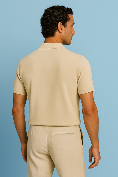 Porto Striped Polo™ | Retro Sophistication Meets Modern Ease