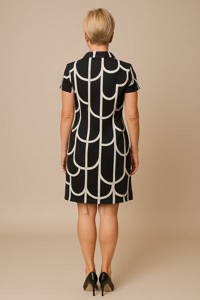 Thyra | Short Sleeve Midi Dress