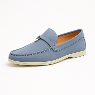 Lorenzo Charm Suede Loafers