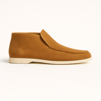 Cognac Suede Chukka Shoes