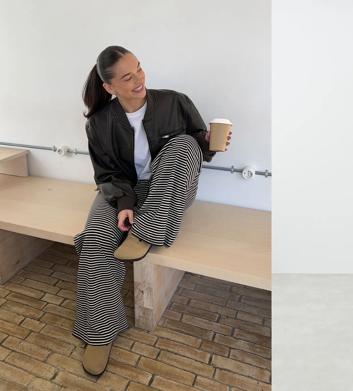 Elora Striped Pants