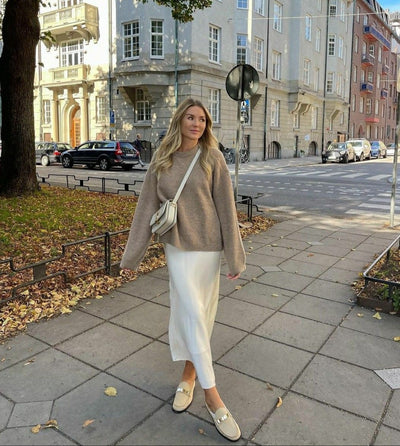 Valeria Satin Maxi Skirt