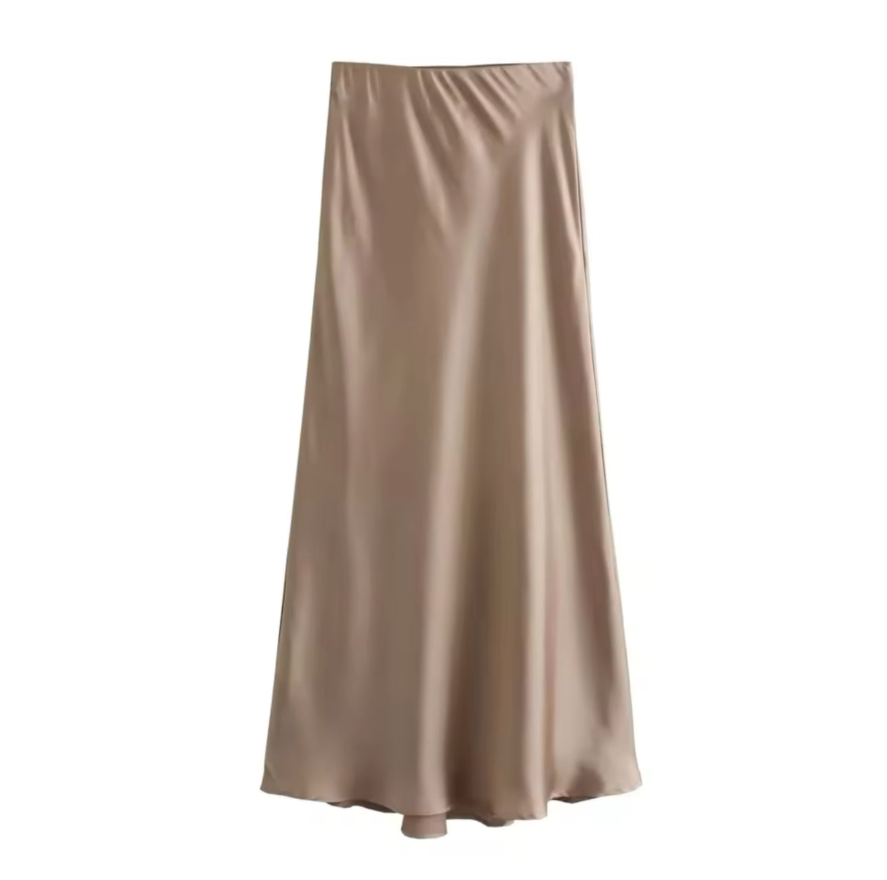 Valeria Satin Maxi Skirt