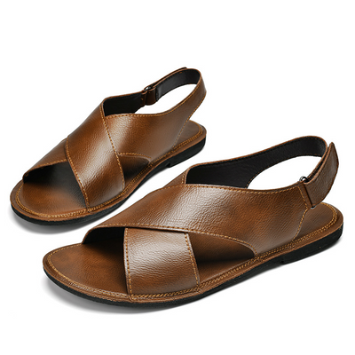 Luca Italiana Genuine Leather Sandals