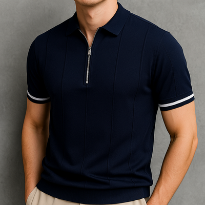 Monza Zip™ | Knit Polo Shirt
