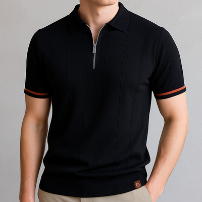 Monza Zip™ | Knit Polo Shirt