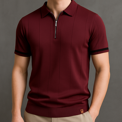 Monza Zip™ | Knit Polo Shirt