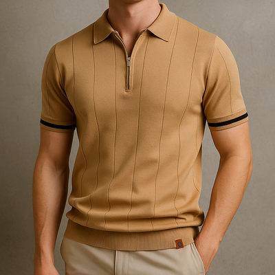 Monza Zip™ | Knit Polo Shirt