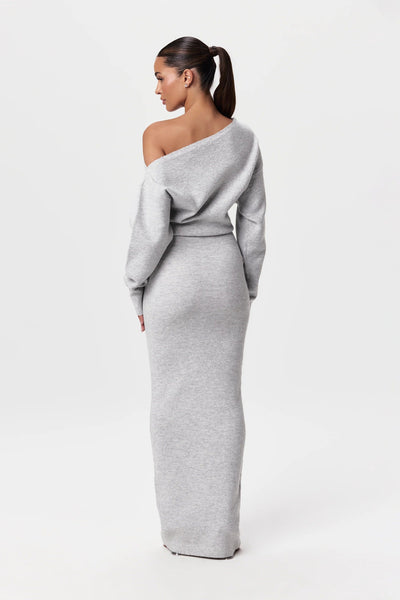 Joséphine Sweater Dress with Drop Shoulders