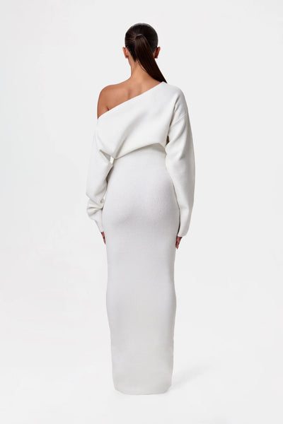 Joséphine Sweater Dress with Drop Shoulders