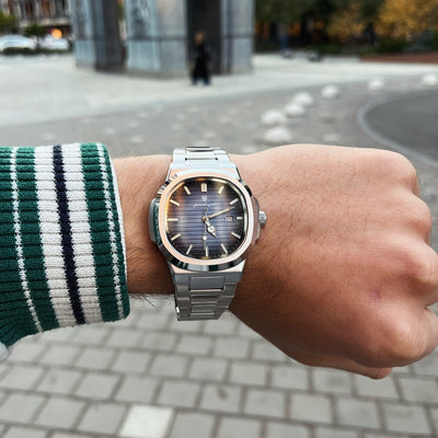Nautilus™ | Timeless Steel Elegance