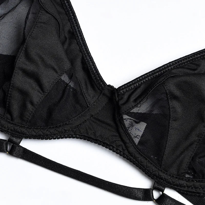 Juliette Luxe 3-Piece Lingerie Set