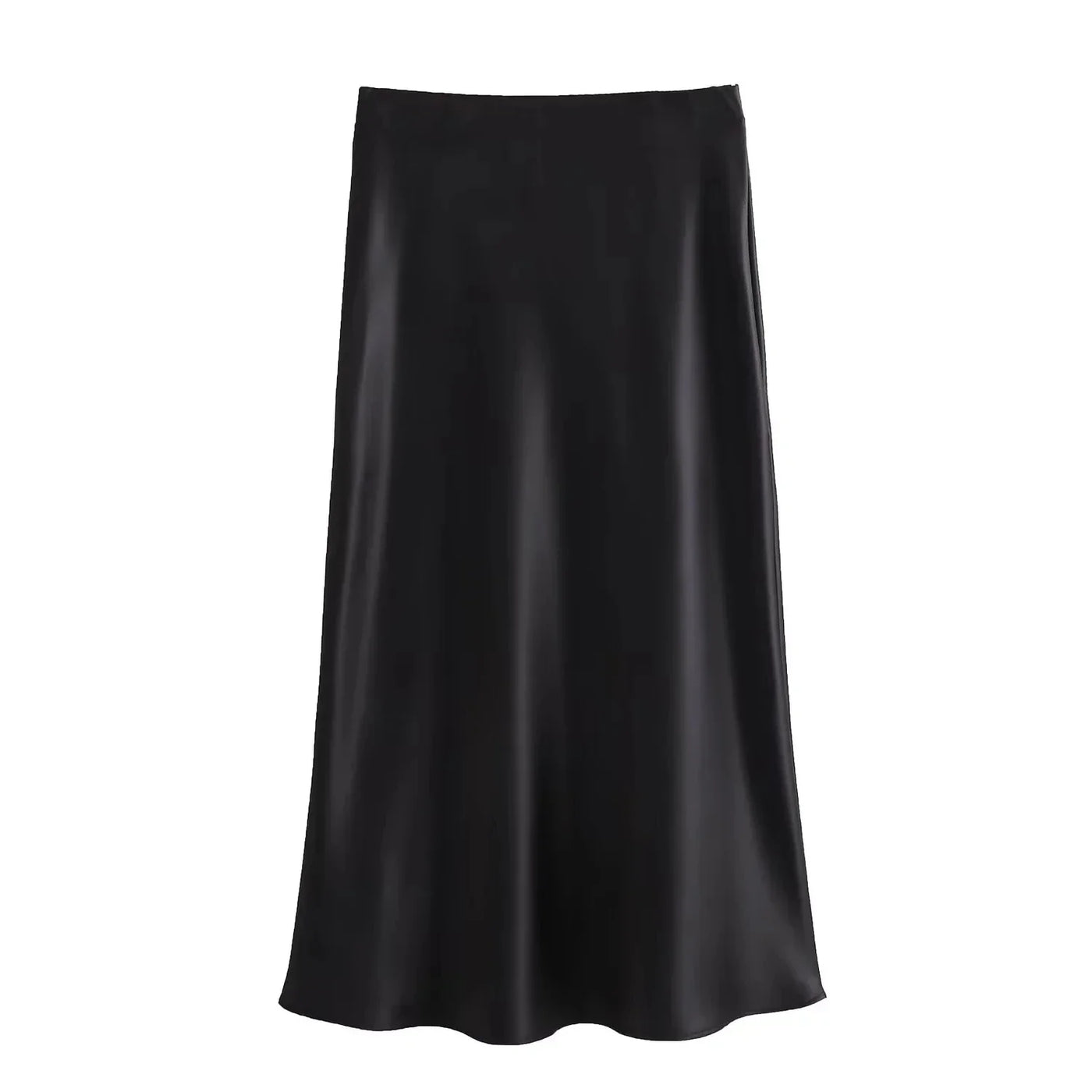 Valeria Satin Maxi Skirt