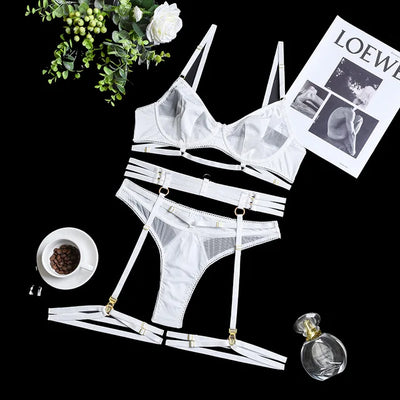 Juliette Luxe 3-Piece Lingerie Set