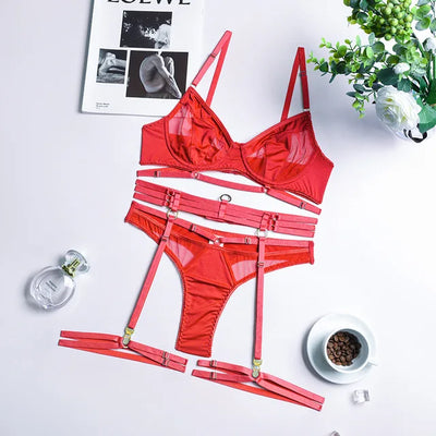 Juliette Luxe 3-Piece Lingerie Set