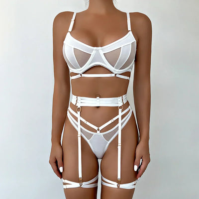 Juliette Luxe 3-Piece Lingerie Set