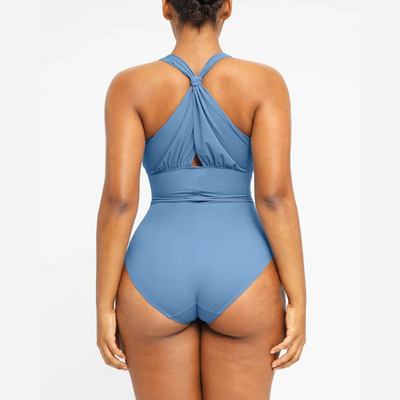 Selena™ | Smart Sculpt Ruched Swimsuit with Tummy Control