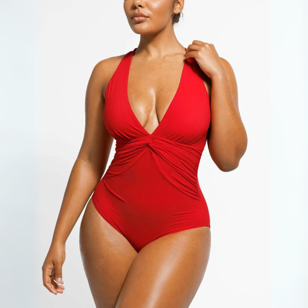 Selena™ | Smart Sculpt Ruched Swimsuit with Tummy Control