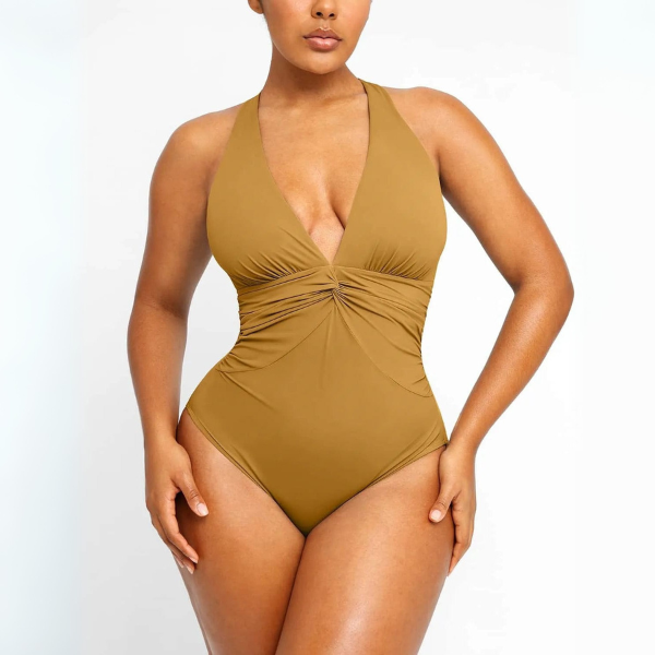 Selena™ | Smart Sculpt Ruched Swimsuit with Tummy Control