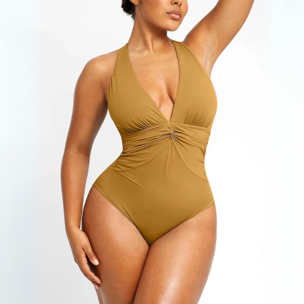 Selena™ | Smart Sculpt Ruched Swimsuit with Tummy Control