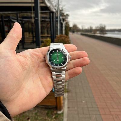 Nautilus™ | Timeless Steel Elegance