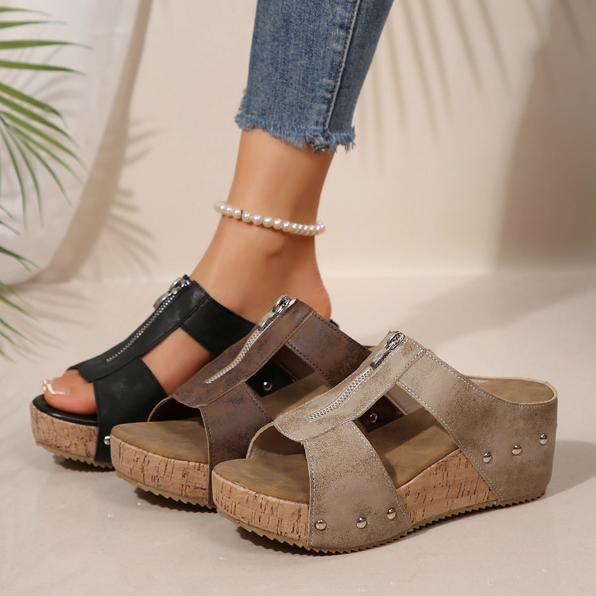 Salano™ | Orthopedic Wedge Sandals with Open Toe